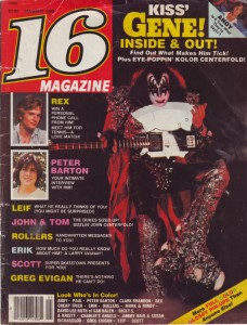 16 Magazine cover, January 1980