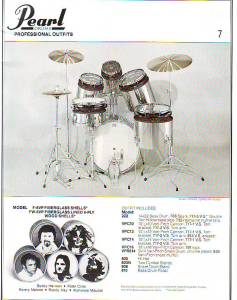 1970s Pearl Drum catalog